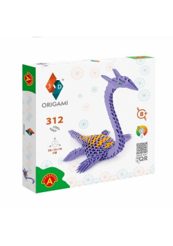 Origami 3D Plezjozaur