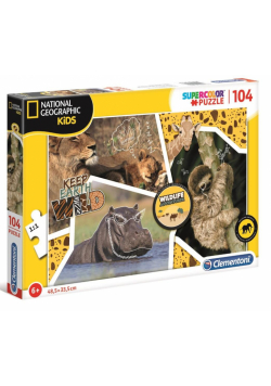 Puzzle 104 National Geo Kids Wildlife Adventurer