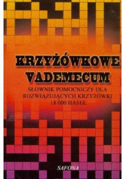 Krzyżówkowe Vademecum