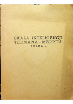 Skala inteligecji Termana Merrill