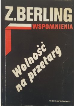 Wspomnienia wolność na przetarg