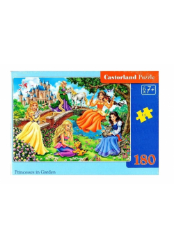 Puzzle 180 Princesses in Garden CASTOR