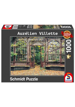 Puzzle PQ 1000 Aurelien V. Porośnięte okna łukowe