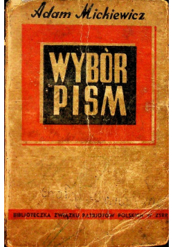 Mickiewicz Wybór pism 1943 r.