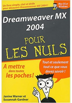 Dreamweaver mx 2004 pour les nuls