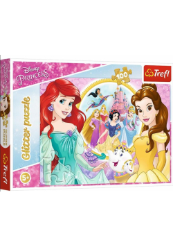 Puzzle 100 Glitter Wspomnienia Belli i Arielki