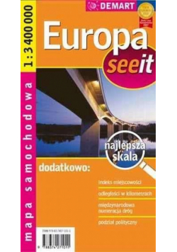 Europa see it - mapa samochodowa 1:3400000