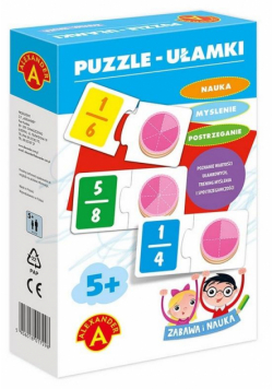 Zabawa i Nauka - Puzzle Ułamki ALEX