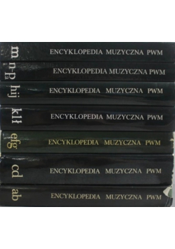 Encyklopedia muzyczna PWM tom 1 do 7