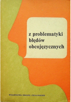 Z problematyki błędów obcojęzycznych