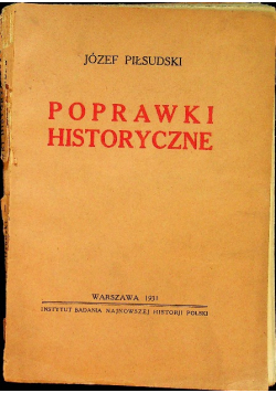 Poprawki historyczne 1931 r.
