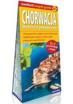 Comfort! map&guide Chorwacja 2w1 w.południowe