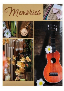 Fotoalbum kieszeniowy szyty Guitar 2