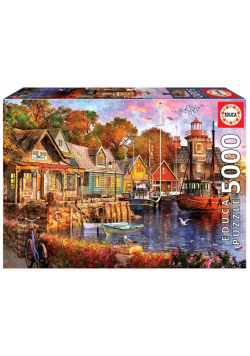 Puzzle 5000 Wieczór w porcie G3