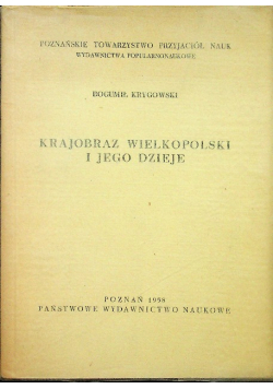 Krajobraz wielkopolski i jego dzieje