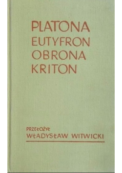 Eutyfron Obrona Kriton