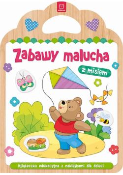 Zabawy malucha z misiem