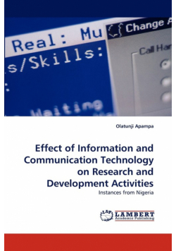 Effect of Information and Communication Technology on Research and Development Activities
