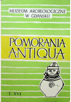 Pomorania Antiqua Tom XVI