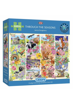 Puzzle 500 XL Cztery pory roku