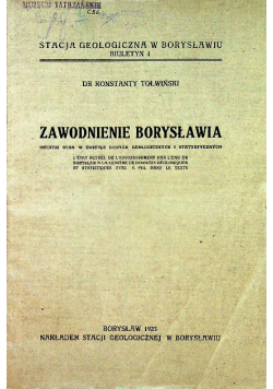 Zawodnienie Borysławia