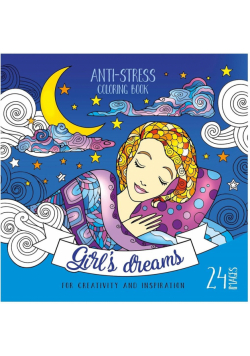 Kolorowanka antystresowa 200x200 12 Girl's dreams