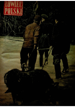 Łowiec Polski Rocznik 1954 1955 numer 1 do 12