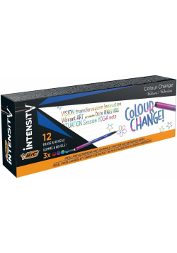 BIC Intensity Color Change mix Pudełko (12szt)