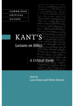 Kant's Lectures on Ethics