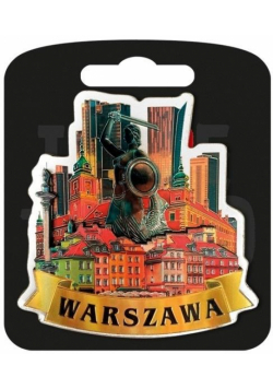 Magnes I love Poland Warszawa ILP-MAG-A-WAR-07
