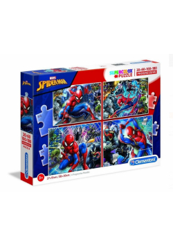 Puzzle 20+60+100+180 Spiderman