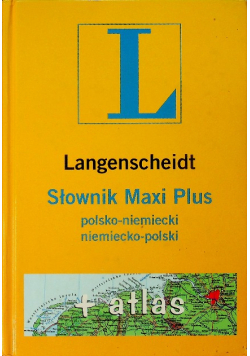 Langenscheidt słownik Maxi polsko niemiecki atlas