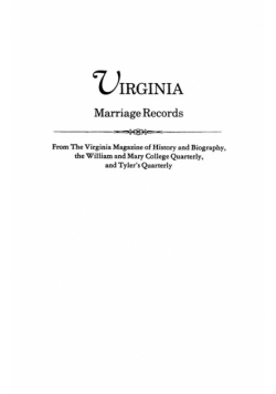 Virginia Marriage Records