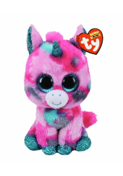 Beanie Boos Gumball - różowo-nieb. jednorożec 15cm