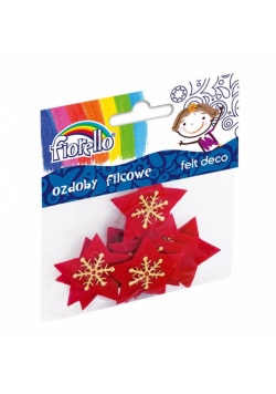 Ozdoby filcowe gwiazda GR-CH301 FIORELLO