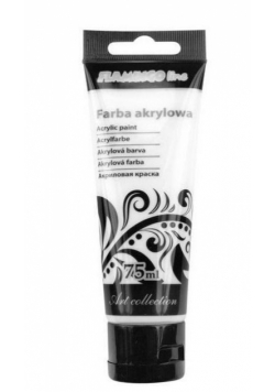 Farba akrylowa 75ml 001 biel tytanowa