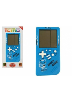 Gra elektroniczna tetris niebieska