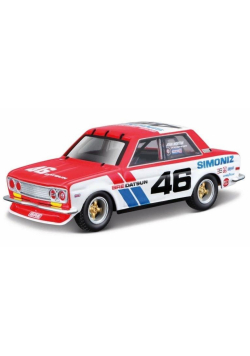Datsun 510 BRE red-white BBURAGO