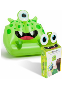 BookMonster Air Percy two teeth podstawka zielona