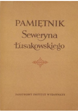 Pamiętnik Seweryna Łusakowskiego