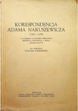 Korespondencja Adama Naruszewicza