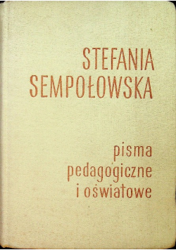 Pisma pedagogiczne i oświatowe