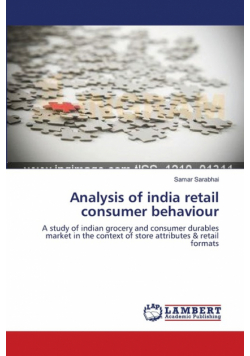 Analysis of india retail consumer behaviour