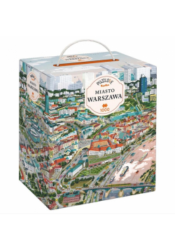 Puzzlove CzuCzu Miasto Warszawa 1000 el. puzzle