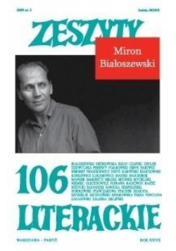 Zeszyty literackie 106 2/2009