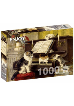 Puzzle 1000 Nauka gry na pianinie...