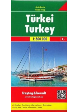 Autokarte Road map Turkei 1 : 800 000