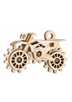 Puzzle Drewniane 3D Motocross