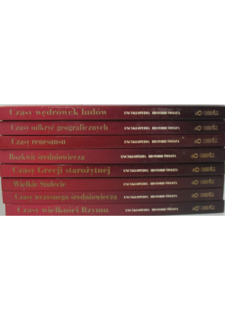 Encyklopedia historii świata 8 tomów