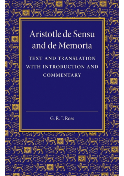 de Sensu and de Memoria